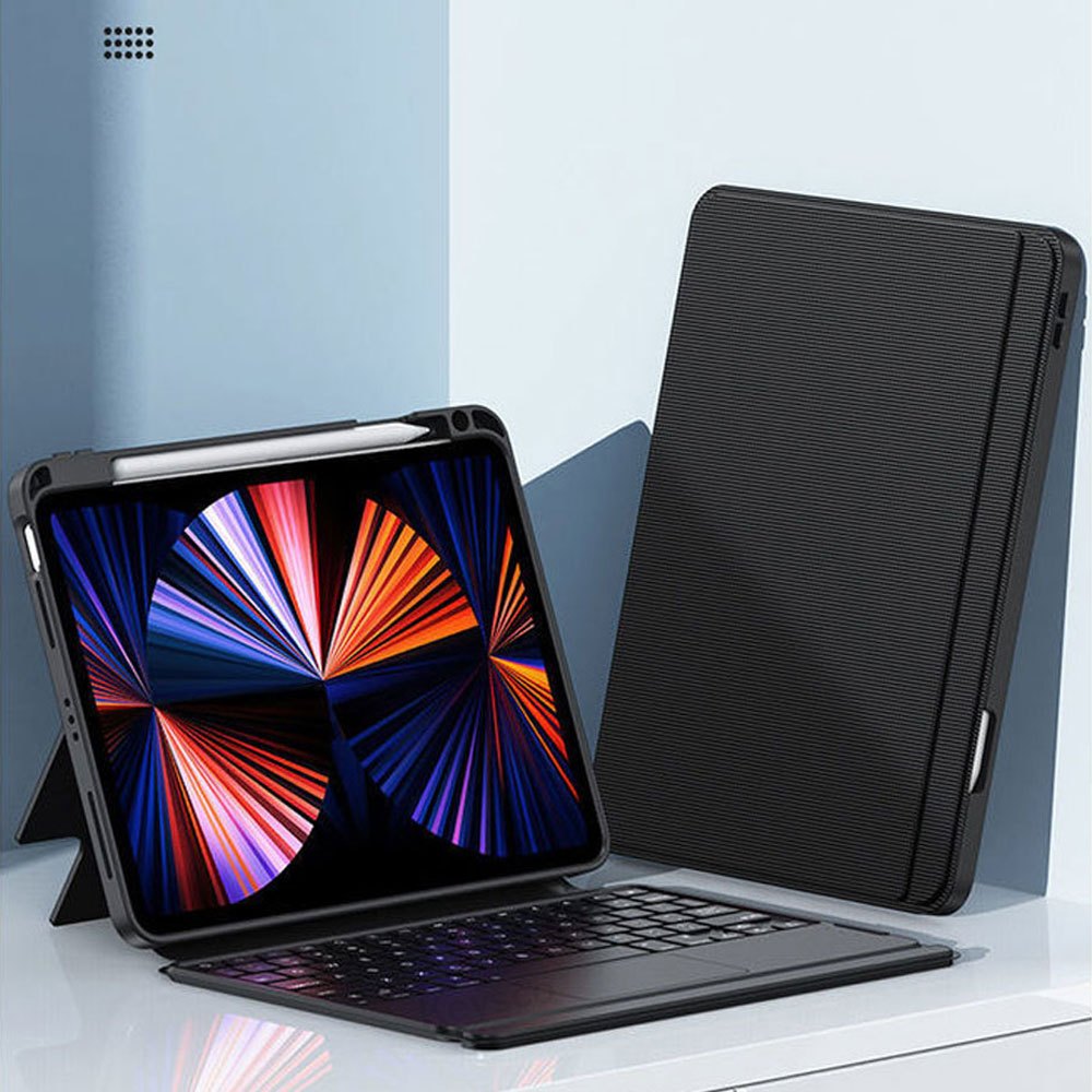 Case ipad air 11inch keyboard leather magnetic split ipad air m3 13 inch ipad air 6 pro 11 m4