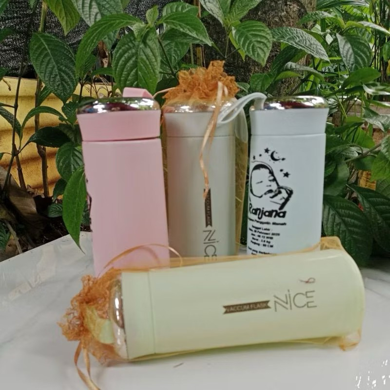 Botol nice custom nama kemas tile