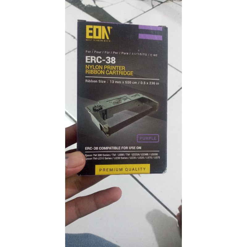 

Ribbon EON Cartridge erc 38