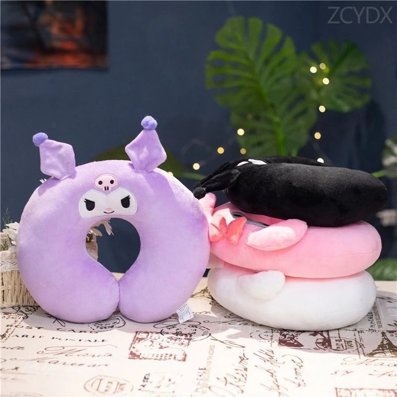 Bantal Leher Boneka Kuromi / Bantal Leher Sanrio