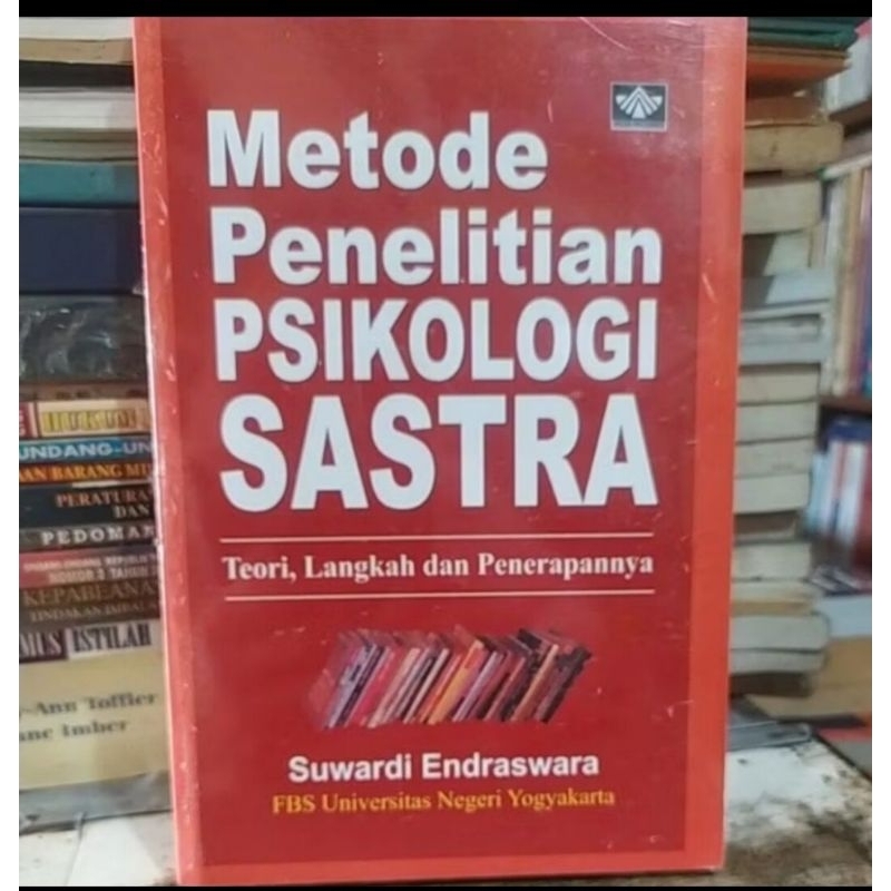 Metode Penelitian Psikologi Sastra Suwardi Endradwara