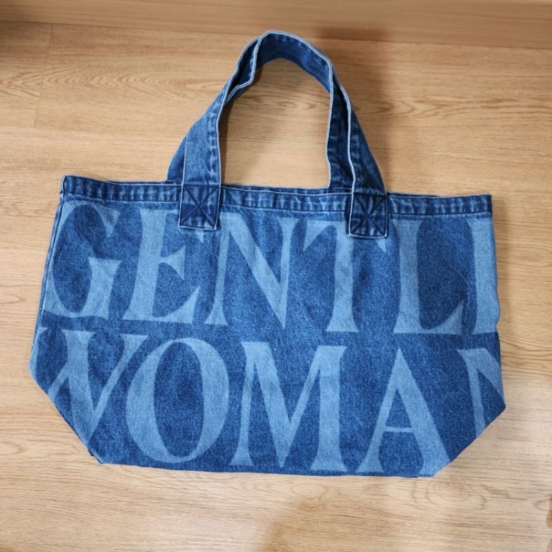 GW Denim Jeans Jumbo Tote Original NEW