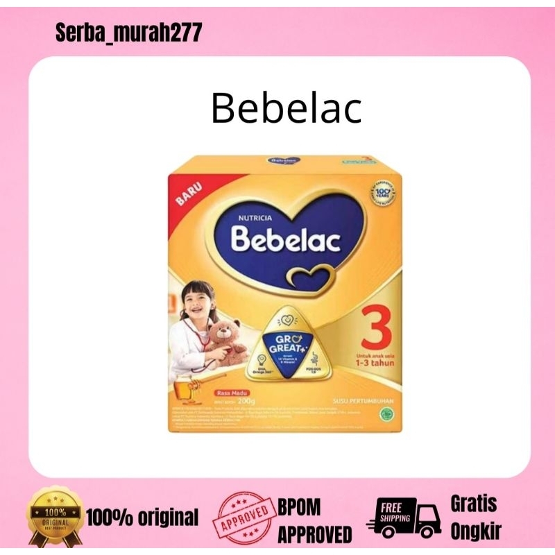 

[BACA DESKRIPSI] BEBELAC 3 200gr