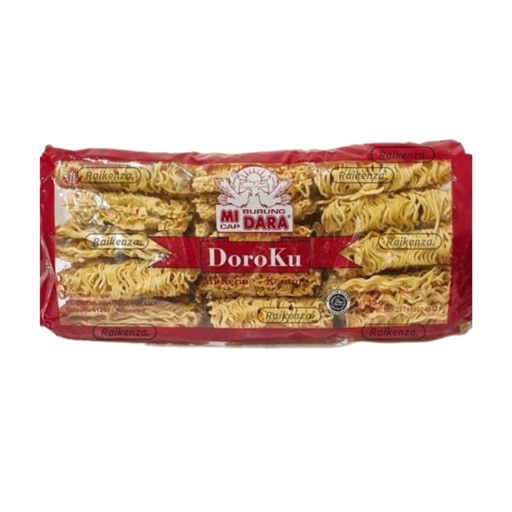 

DoroKu Mi Kering Keriting 630gr Isi 15 Keping Mi Cap Burung Dara