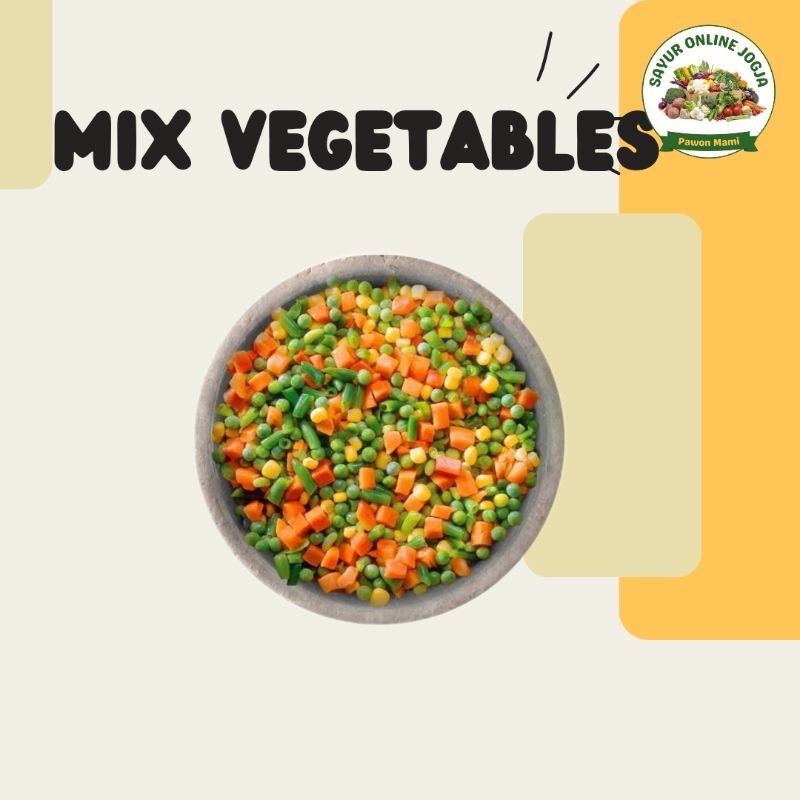 

Mix vegetable 100gr - PAWON MAMI SAYUR ONLINE JOGJA