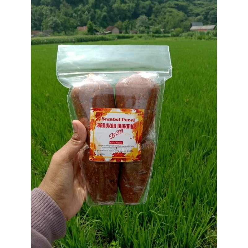 

Sambel pecel termurah pedas manis 100% original