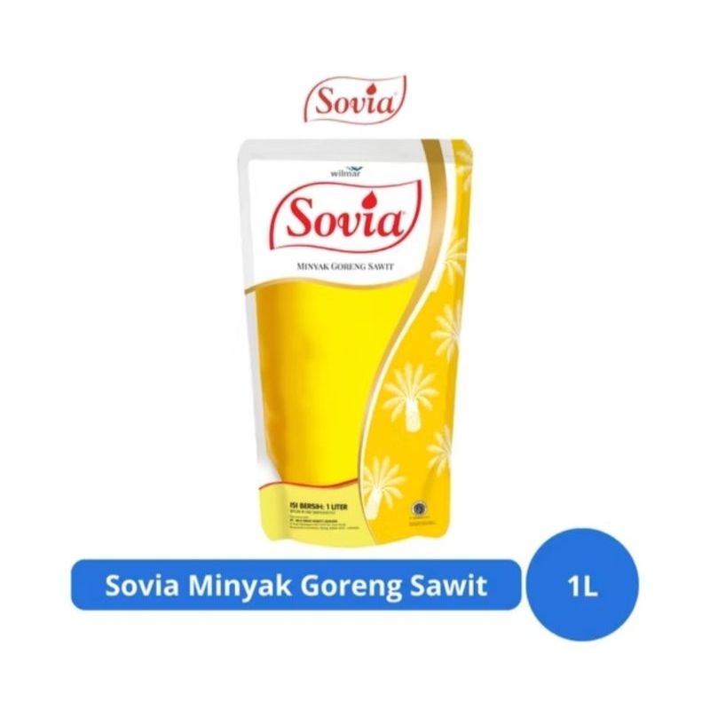 

Minyak goreng Sovia 1liter eceran