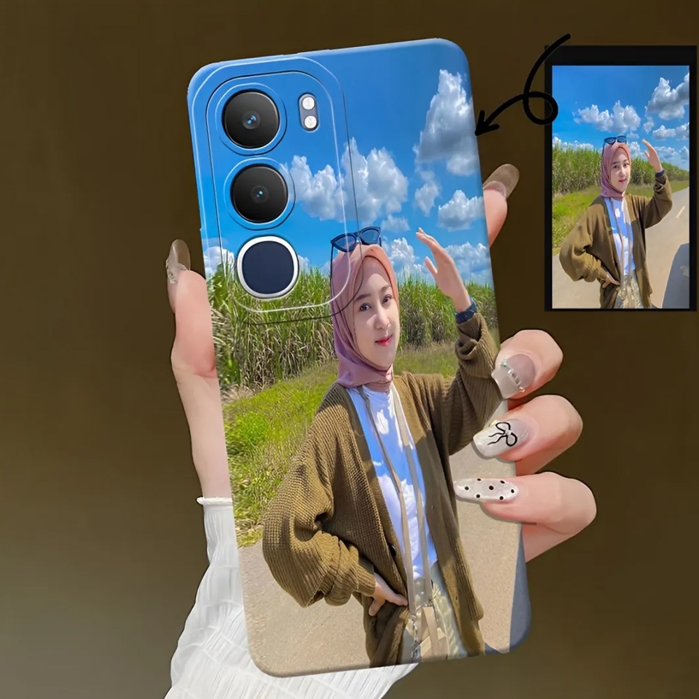Custom Case Foto Vivo Y19s Casing Foto Bebas Request Foto Silikon Hp Kesing Hp Case Hp Softcase