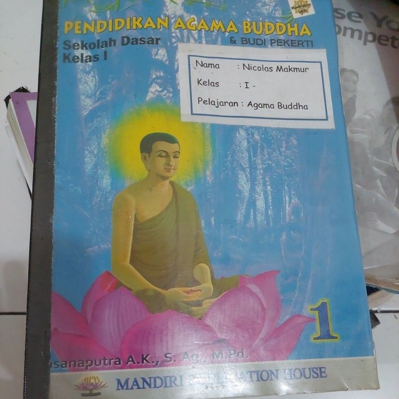 BUKU PENDIDIKAN AGAMA BUDDHA SD KELAS 1