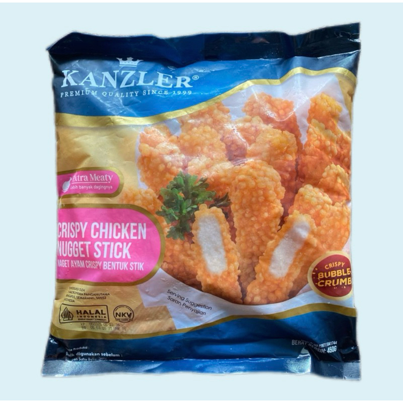 

Kanzler crispy chicken nugget stick 450gr