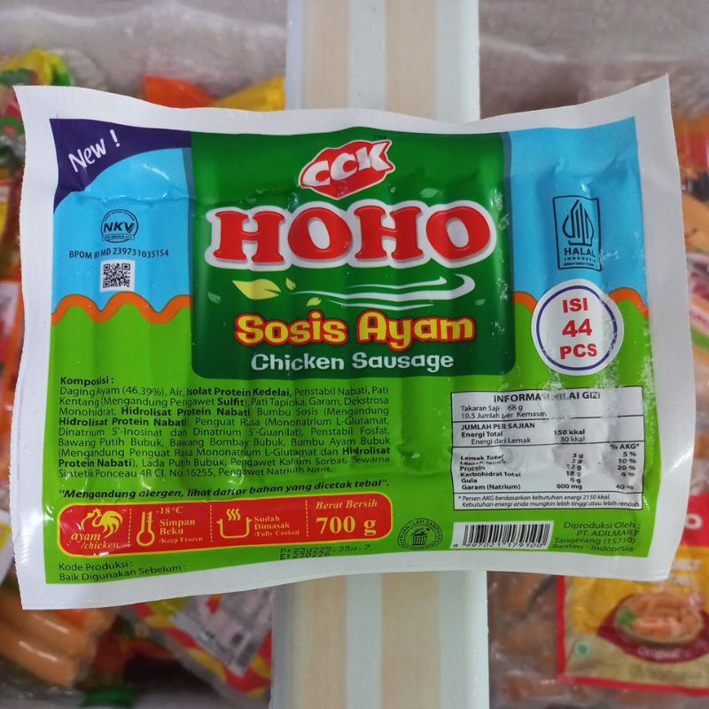 

Hoho Sosis Ayam Mini isi 31 & 44