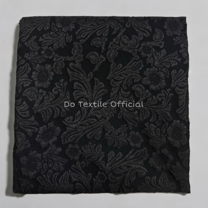KAIN BAHAN JACQUARD EMBOSS BATIK NUSANTARA