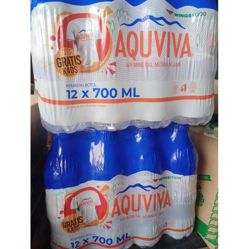 

AQUVIVA isi 12Slop | Pembelian 2 Slop GRATIS kaos