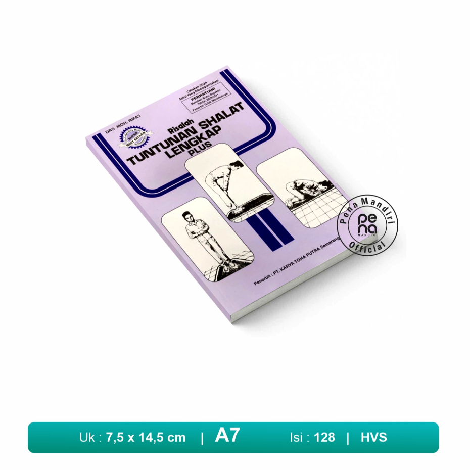RISALAH TUNTUNAN SHALAT/Panduan Sholat LENGKAP UK Kecil