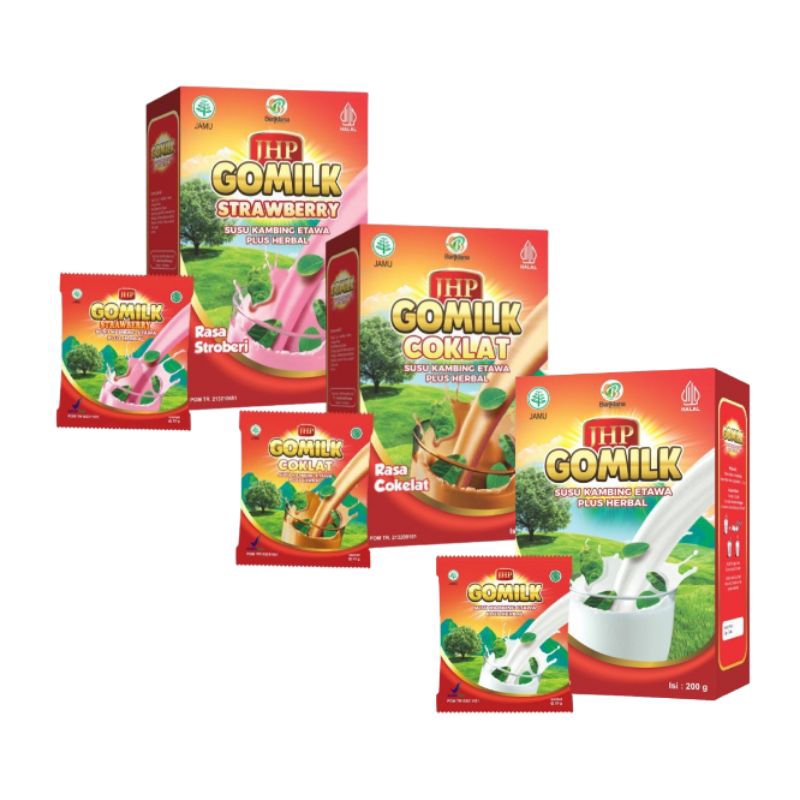 

GOMILK Susu Kambing Etawa Asli Plus Herbal Bubuk
