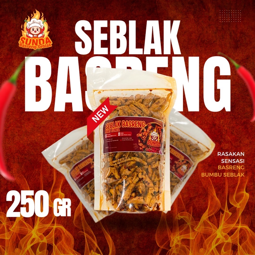 

250gr Sebak Basreng Bumbu khas sunda cemilan viral