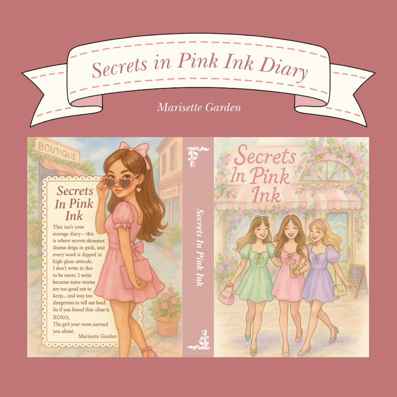 

Secrets in Pink Ink | A Diary for You