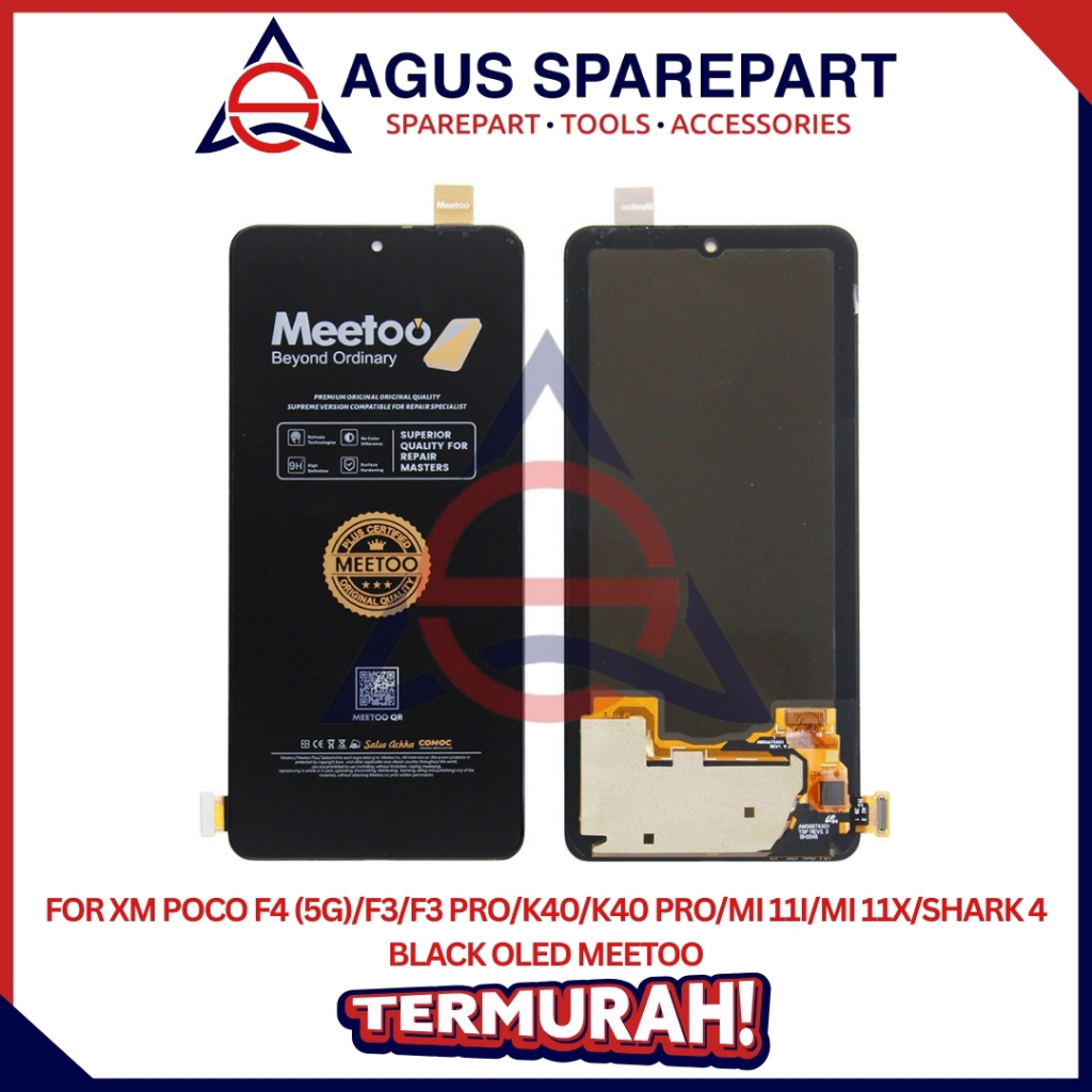 LCD TOUCHSCREEN XIAOMI POCO F3 / F4 5G / K40 / K40S / K40 PRO / K40 PRO PLUS / MI 11i / MI 11X / MI1