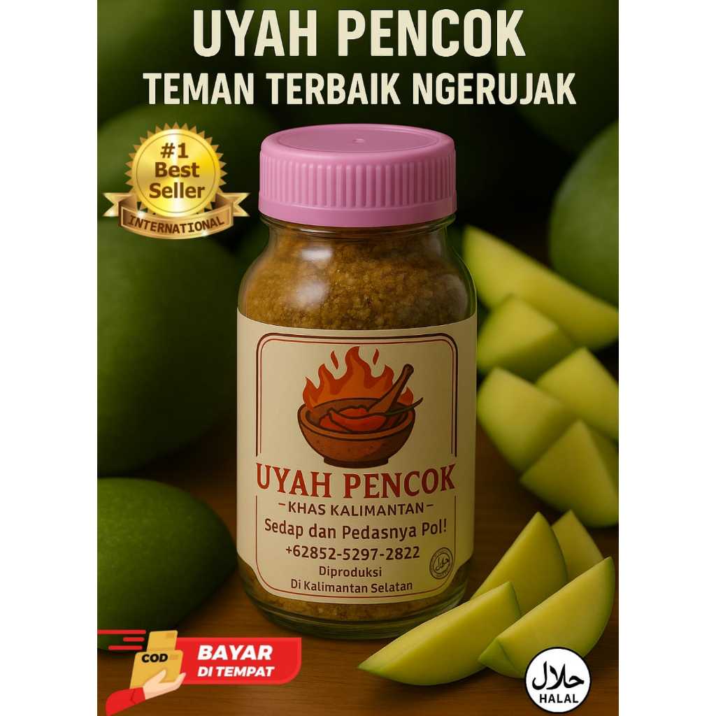 

Uyah Pencok Khas Kalimantan Buat Ngerujak Cocolan Juara