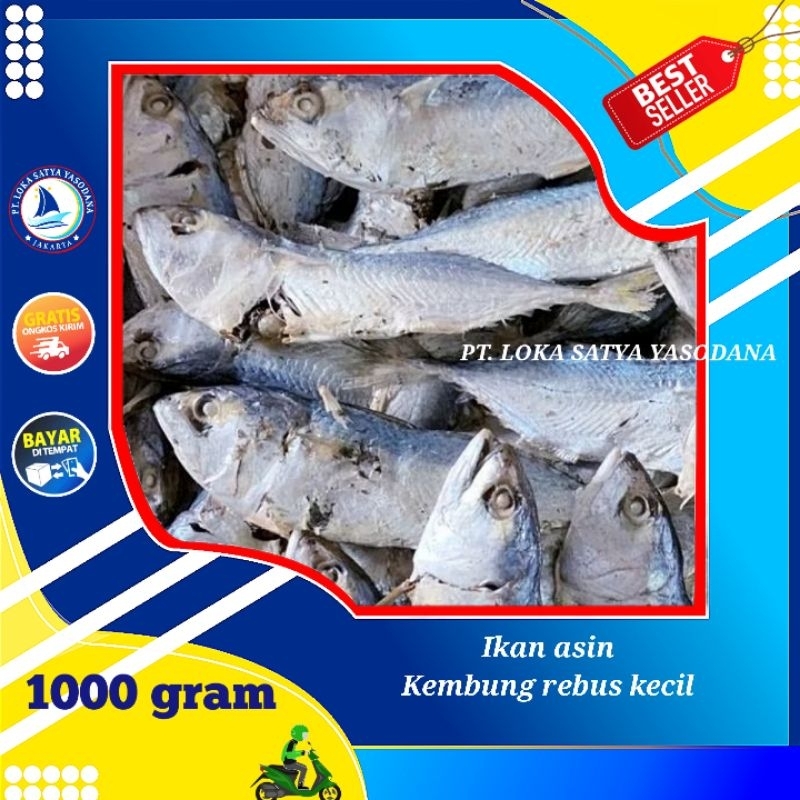 

ikan asin kembung rebus super 1000gram / 1 kg