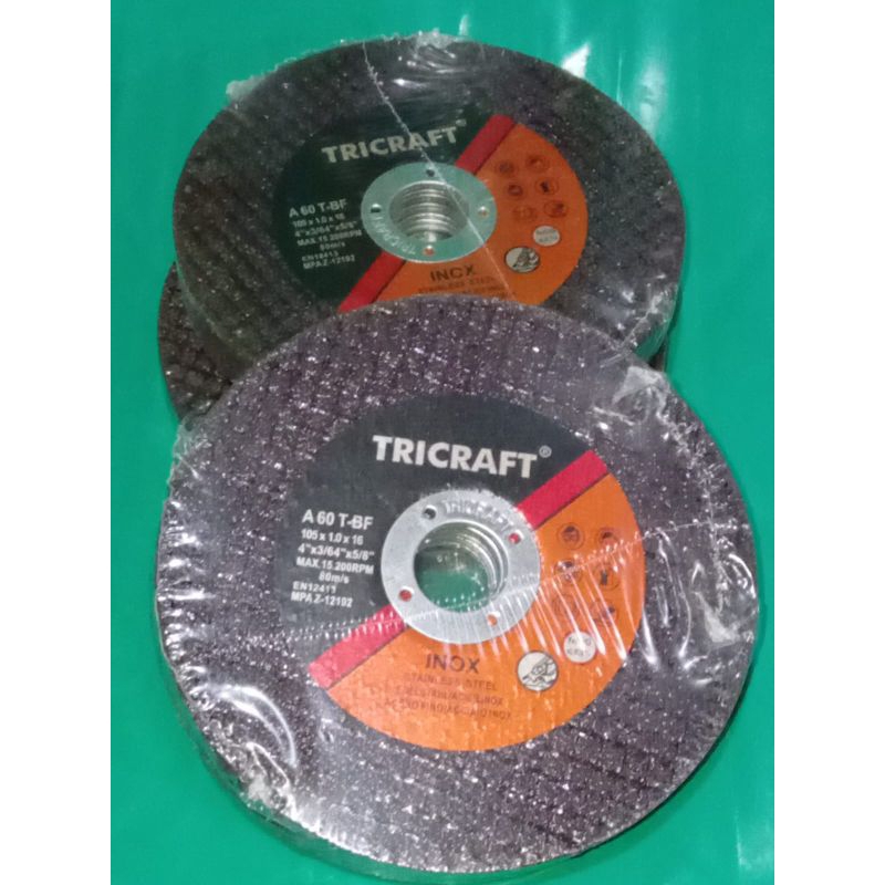 Tricraft batu potong gerinda 4inc.