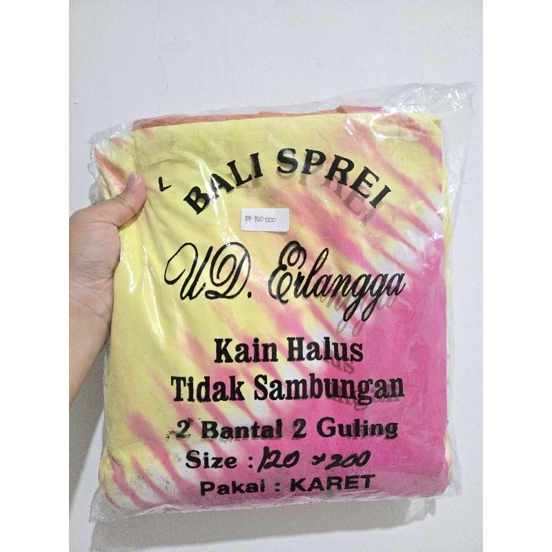 BALI SPREI UD ERLANGGA - KAIN HALUS TIDAK SAMBUNGAN - SPREI BALI ASLI - BAHAN KAIN BALI