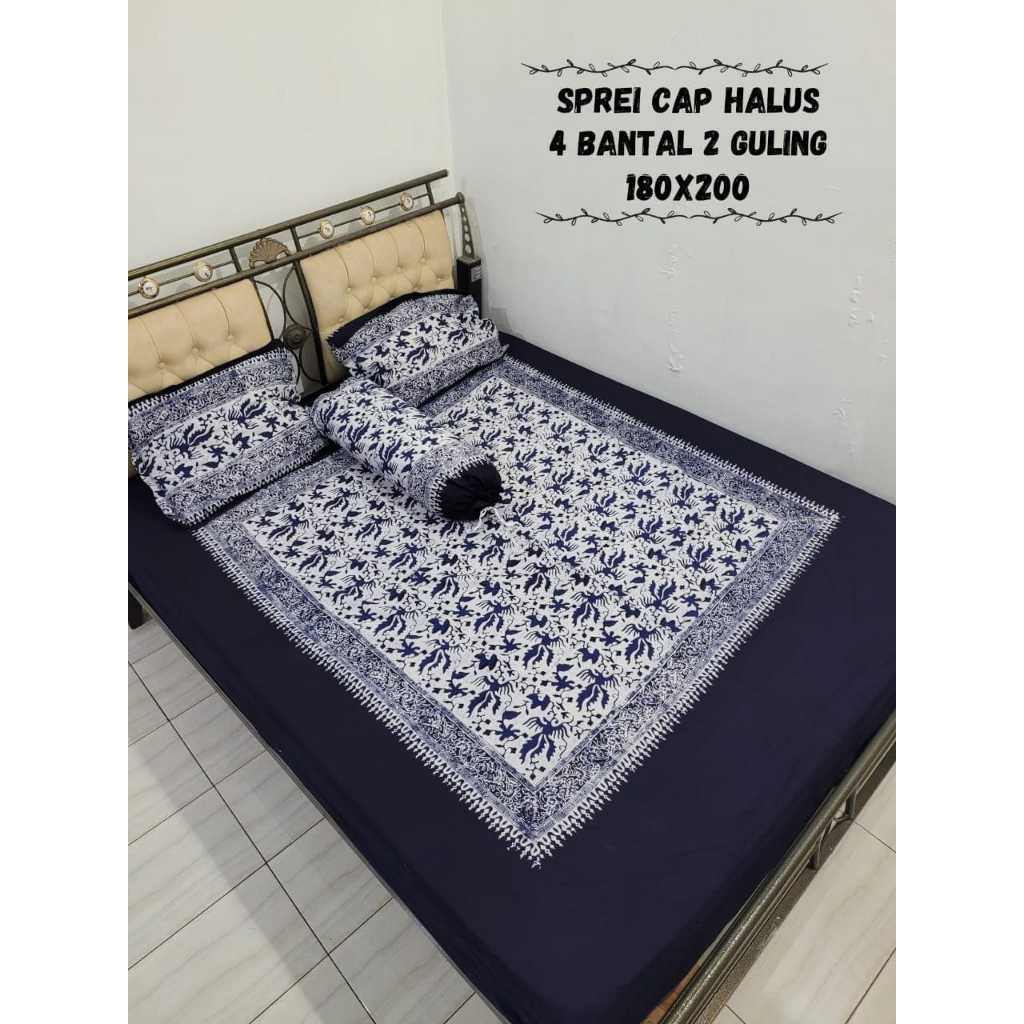 sprei batik adem dingin lembut sprei 180x200 batiksprei batik premium sprei batik pekalongan Sprei M