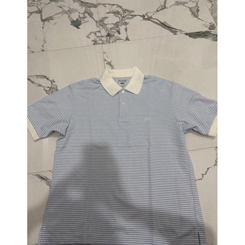 Uniqlo jw anderson polo blue size M