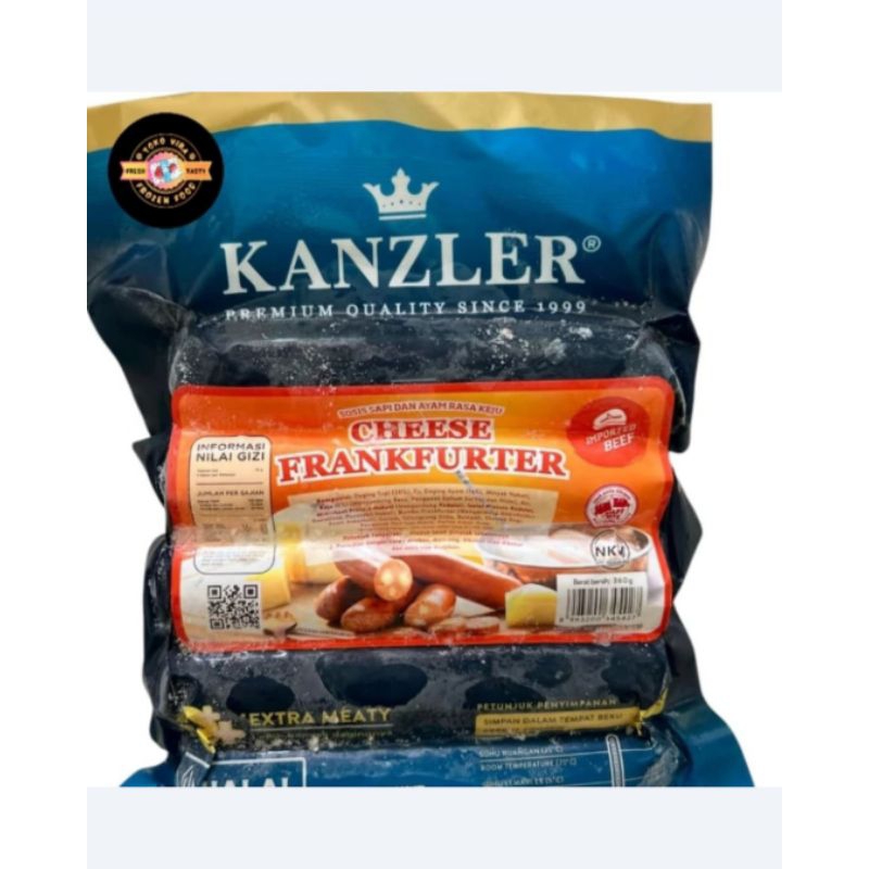 

KANZLER Cheese Frankfurter Cheese 360 gr