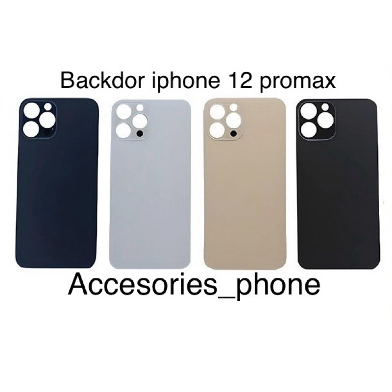 Backdor iphone 12 promax / tutup belakang iphone 12 promax