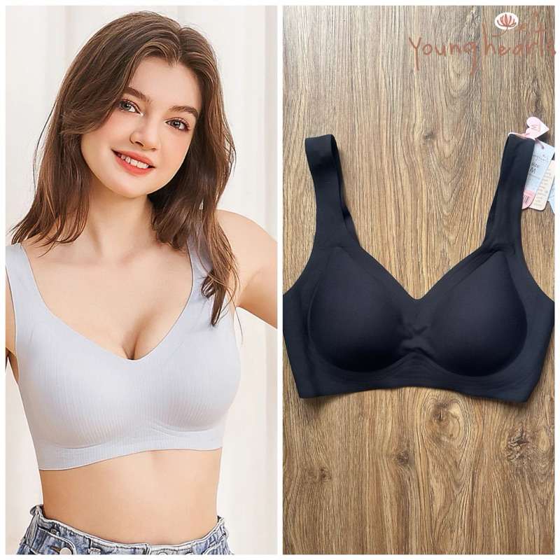 Young Hearts bra Y23-20173V kiss vest with back hook bralette