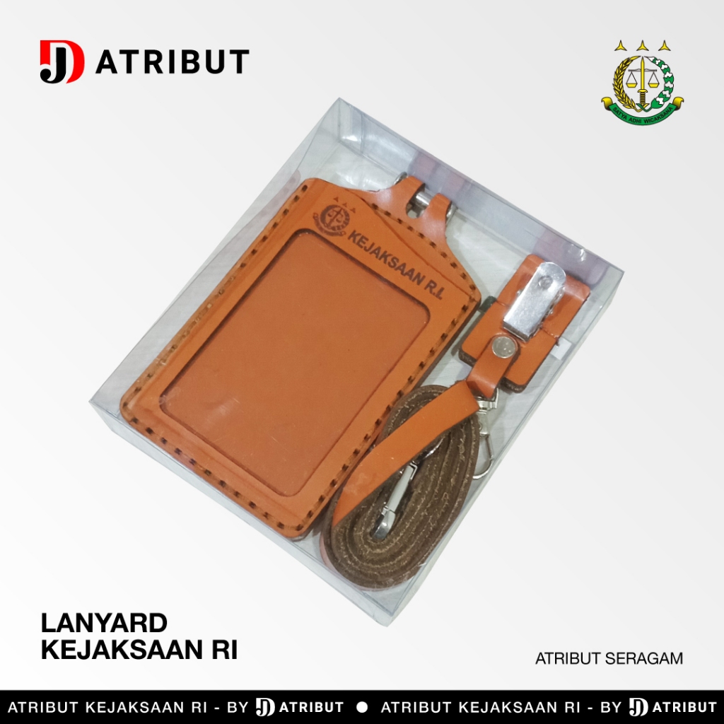 

Lanyard Gantungan ID Card Kejaksaan - Logo Embos
