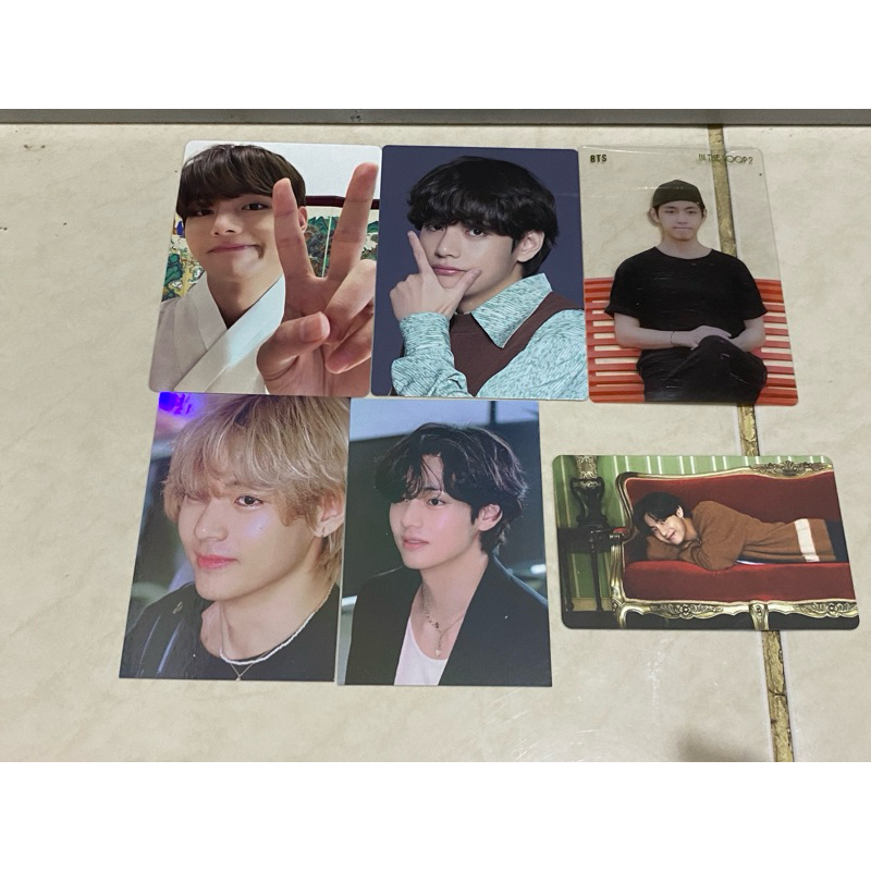 BTS TAEHYUNG OFFICIAL PHOTOCARD (ADA YANG RARE)