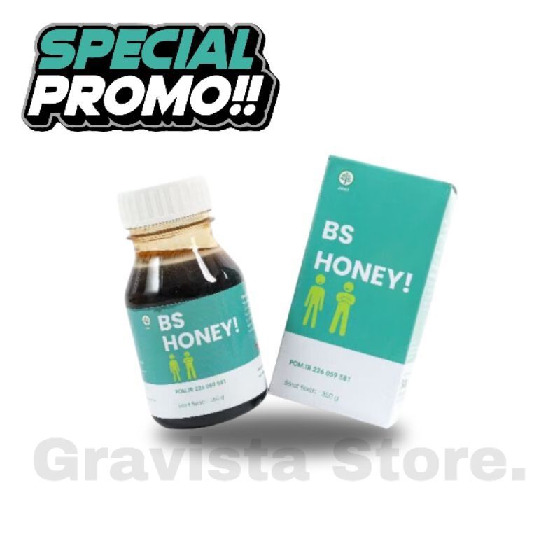 *PROMO* BYE SKINNY 1 Botol (BS HONEY Penggemuk Badan)