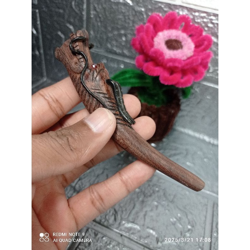 once pipa roko kayu ukir naga galih asem mati ngurak