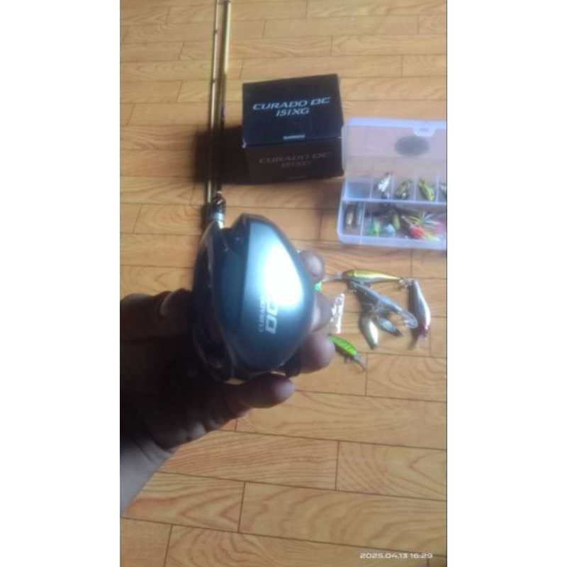 rell bc shimano curado dc pesanan rantau