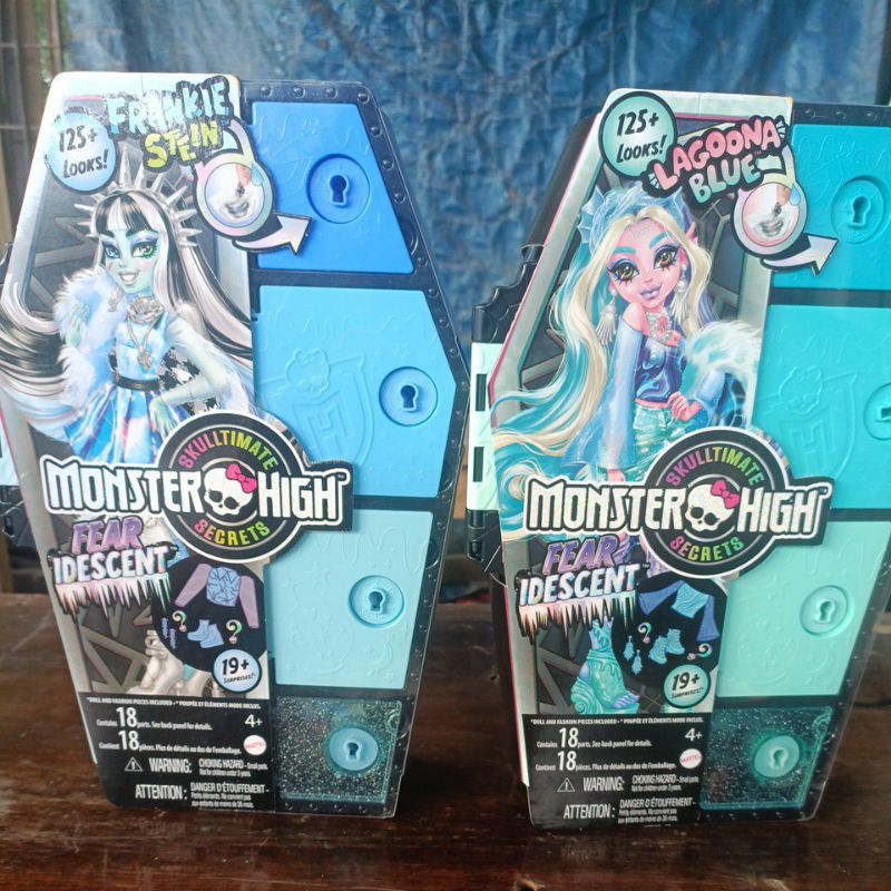 1 set 2 box monster high Frankie & lagona blue