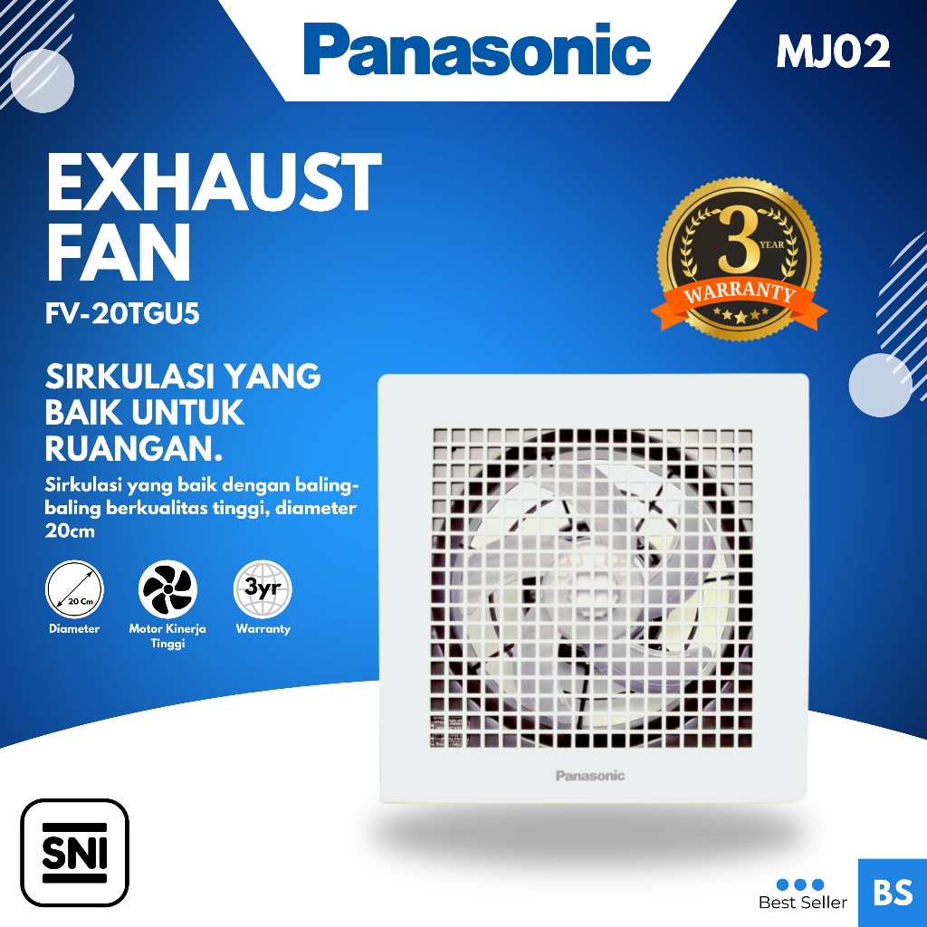 EXHAUST FAN PANASONIC FV-20TGU5/FV-25TGU5