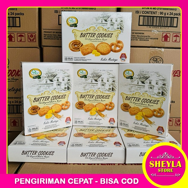 

Denex Butter Cookies 90 Gr / Kugi Wafer Stick Chocolate / Marindo Assorted Biskuit / Jajan Hajatan Hampers Souvenir / TS-71