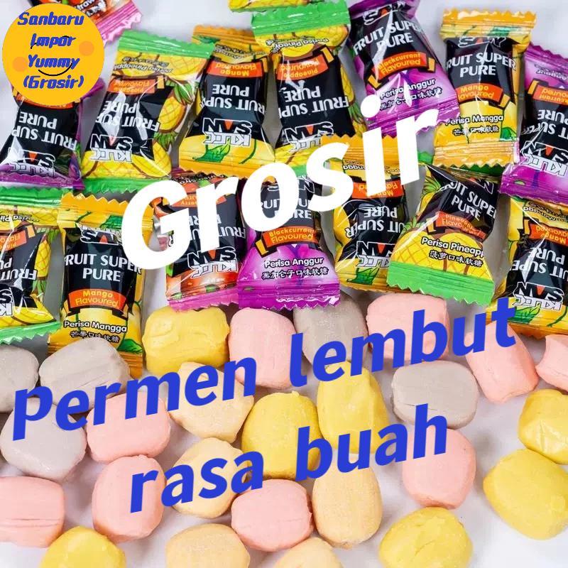 

(HALAL) Permen Karet Buah Rasa Malaysia Impor Cina Permen Karet Buah Terlaris 4 Rasa Buah Pengiriman Acak