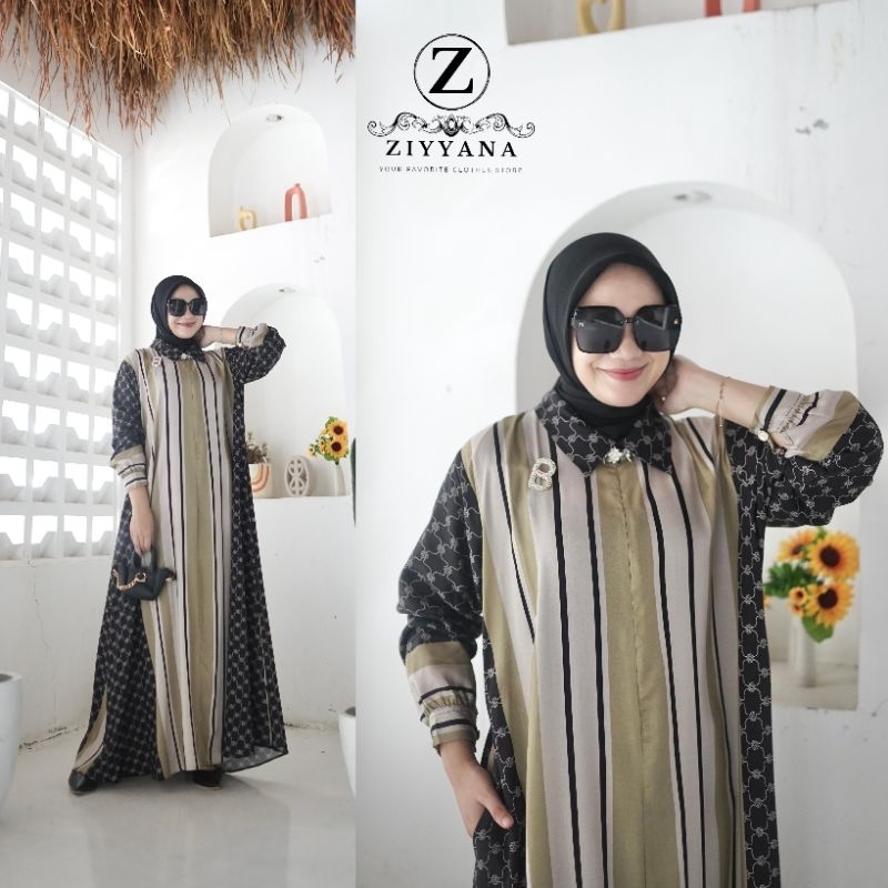 gamis rayon jumbo - renata dress blouse - gamis rayon viscose motif premium | gamis harian dress tas
