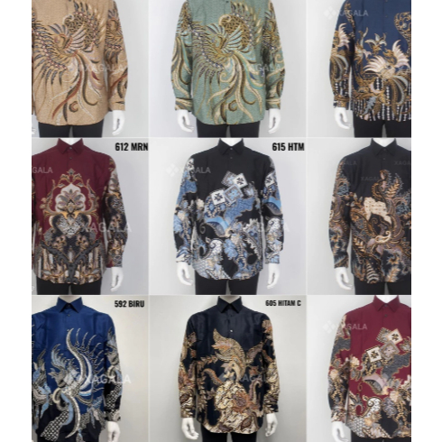 ALISAN KEMEJA BATIK PRIA LENGAN PANJANG Slimfit