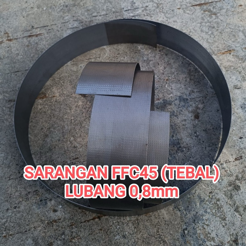 ffc45 TEBAL sarangan selep diskmill ffc45 lubang 0,8mm saringan giling kopi beras jagung sekam ffc 4