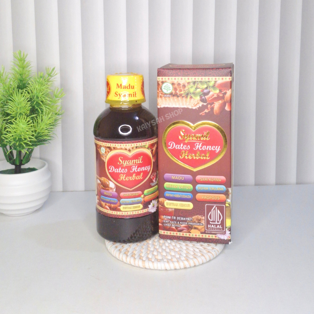 

Syamil Madu Kurma Herbal Pemulihan Sakit Cepat, Penambah Nafsu Makan Anak Dewasa & Daya Tahan Tubuh
