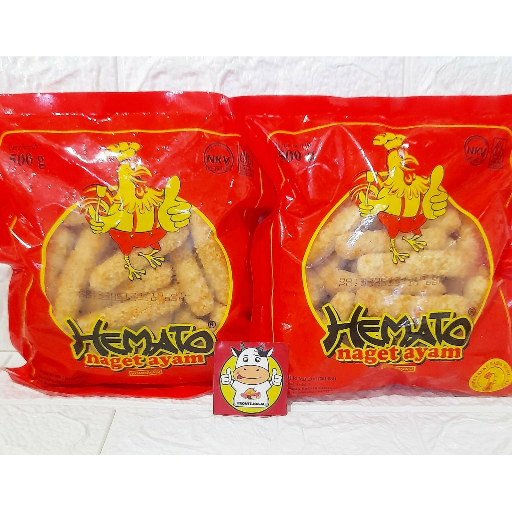 

HEMATO NUGGET AYAM STIKIE 500GR - FROZEN FOOD - BRONTZ JOGJA