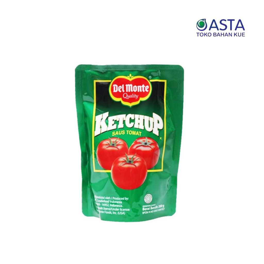 

Del Monte Tomat Sauce Standing Pouch 1kg, 500gr dan 200gr