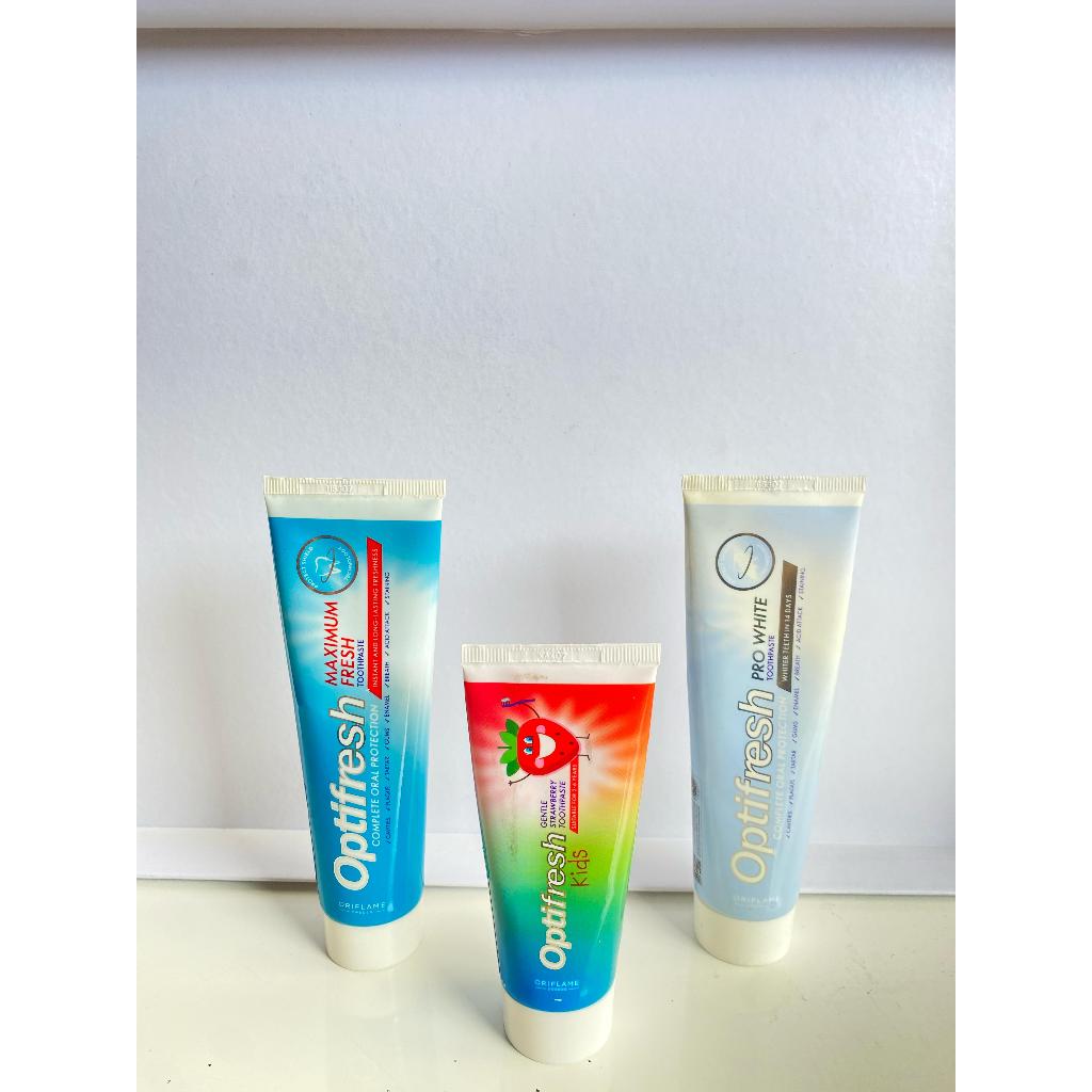 Optifresh Kids Gentle, Pro White, Maximum Fresh, Sensitive