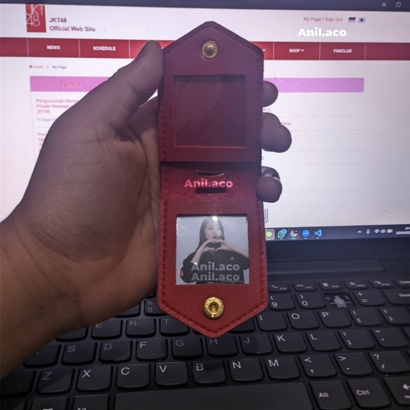 Keychain Top Supporter IDN Live Christy JKT48