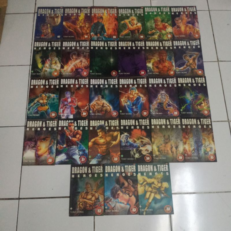 Bursa Komik 2nd Komik Dragon tiger heroes