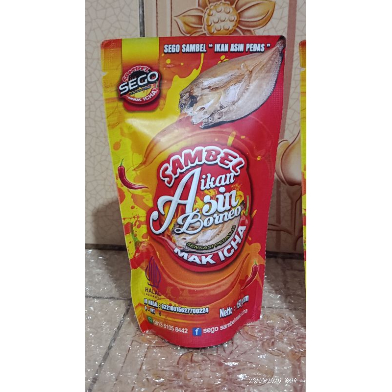

sambal ikan asin@200 gram